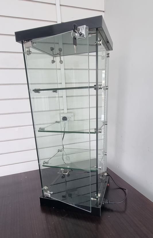 Glass Cabinet Premium 360w x 360d x 860h (DUG086)